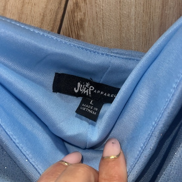 JUMP
Juniors' Glitter Ruched Mesh Mini Bodycon Dress - Picture 3 of 6